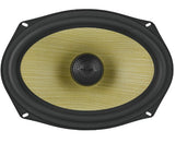 DXQ 6x9" 2-Way Coaxial Speaker with Yellow Straw and Composite Foam Cone | 150W RMS 4-Ohm