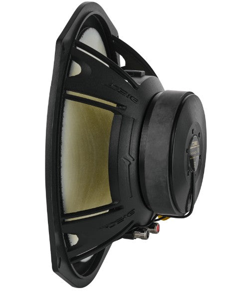 DXQ 6x9" 2-Way Coaxial Speaker with Yellow Straw and Composite Foam Cone | 150W RMS 4-Ohm