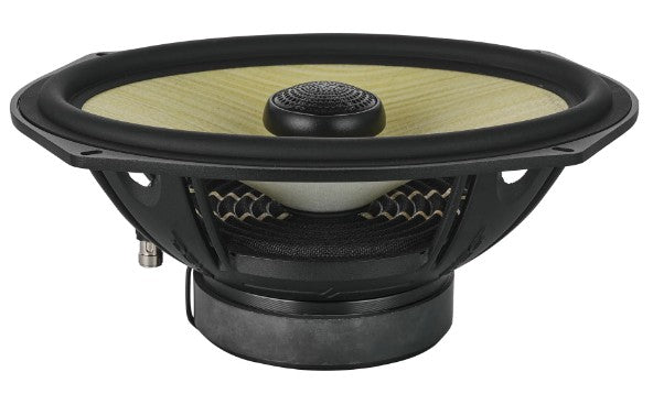 DXQ 6x9" 2-Way Coaxial Speaker with Yellow Straw and Composite Foam Cone | 150W RMS 4-Ohm