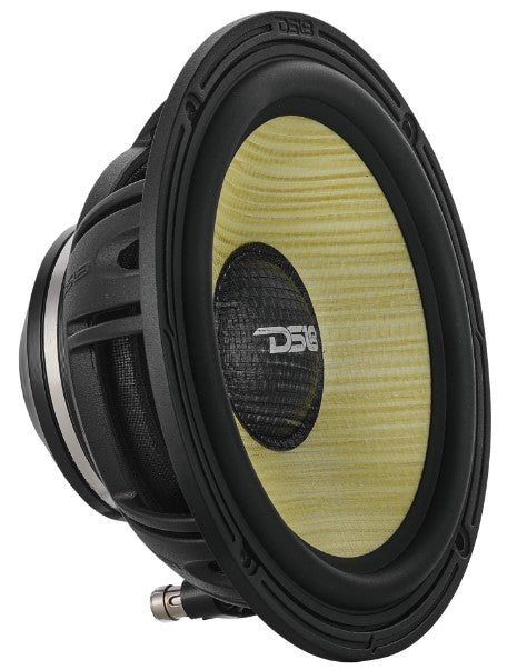 DXQ 6.5" 3-Way Component Speaker Set with Neodymium Magnet and Yellow Straw + Composite Foam Cone | | 180W RMS 4-Ohm