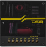 DXQ 6.5" 3-Way Component Speaker Set with Neodymium Magnet and Yellow Straw + Composite Foam Cone | | 180W RMS 4-Ohm