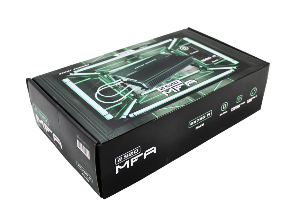 Deaf Bonce Machete 520W 4 ohm 2CH Class D Full Range Amplifier MFA-2.520
