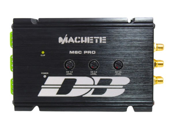 Deaf Bonce M6C-PRO Black 6-Channel High Level Signal Converter M6C-PRO
