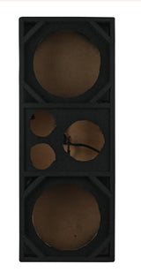 Dual 10” + Dual 4” Tweeter + 2” Driver Ported Empty Voceteo Enclosure | Speakon-Ready