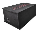 Dual 12" Loaded Subwoofer Ported Enclosure With ZR12.2 1600 Watts Rms