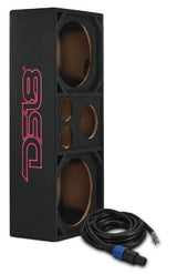 Dual 12” + Dual 4” Tweeter + 2” Driver Ported Voceteo Empty Enclosure | Speakon-Ready