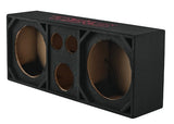 Dual 12” + Dual 4” Tweeter + 2” Driver Ported Voceteo Empty Enclosure | Speakon-Ready