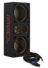 Dual 8” + Dual 4” Tweeter Ported Voceteo Empty Enclosure | Speakon-Ready