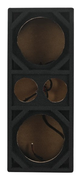Dual 8” + Dual 4” Tweeter Ported Voceteo Empty Enclosure | Speakon-Ready