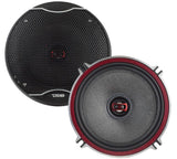 EXL 5.25" 2-Way Coaxial Speaker with Fiber Glass Cone | 80W RMS 3-Ohm
