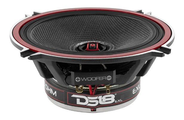EXL 5.25" 2-Way Coaxial Speaker with Fiber Glass Cone | 80W RMS 3-Ohm