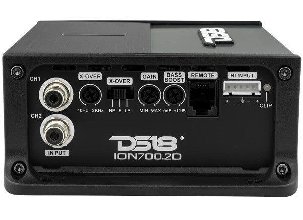 ION Compact Full Range 2 Channel Amplifier 2 x 350W RMS @ 2-Ohm
