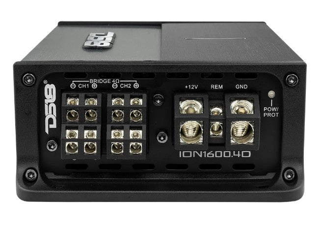 ION Compact Full Range Class D 4-Channel Amplifier 4 x 240 Watts RMS @ 4-ohm