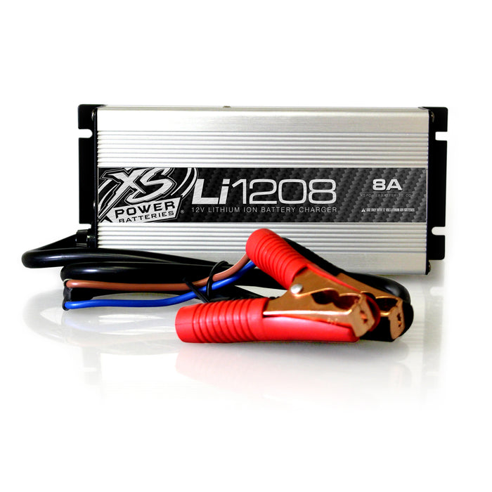 XS Power Li1208 12V 8A Lithium Battery Charger