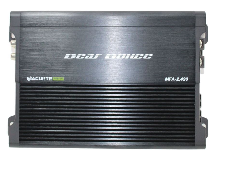 Deaf Bonce Machete Fight Amplifier 2 CH 1260Watts RMS Class D MFA-2.420