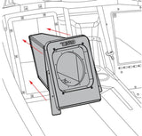 Polaris Slingshot 10" Rear Sealed Subwoofer Enclosure 2015–Present