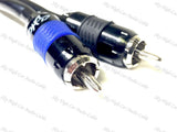 Sky High Car Audio Premium 2-Channel RCA Cables