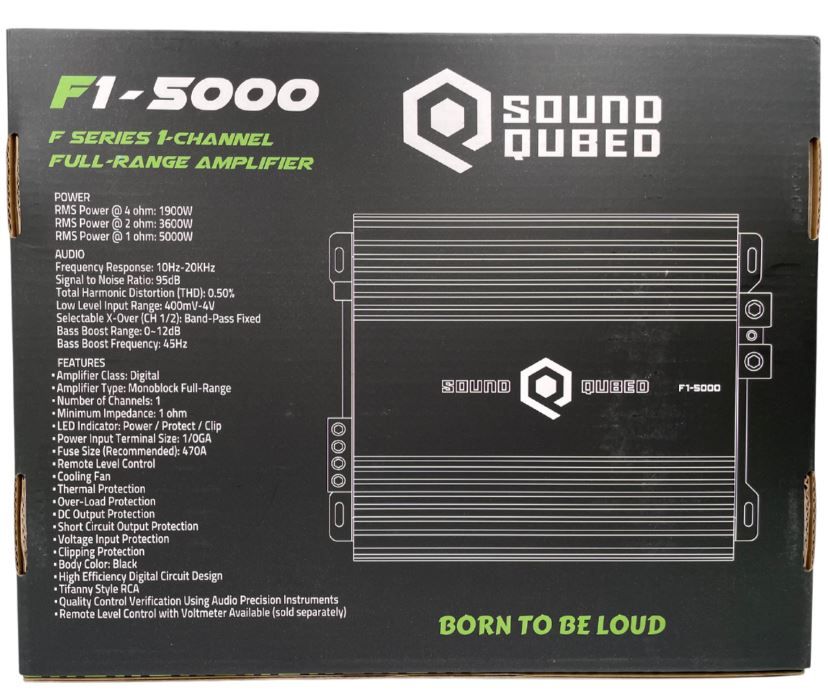 SoundQubed F1-5000