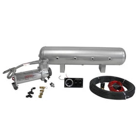 VERA Essential VA-MM01 manual air management kit with paddle switches, pressure gauge, steel tank and VIAIR compressor