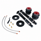 Air Lift Separate rear air springs and shocks with example hardware — example only; components vary by selected vehicle and kit