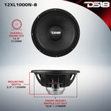 DS18 12XL1000N manufacturer dimension drawing