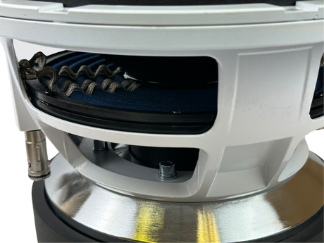 Resilient Sounds Gold 10 V2 spider and sewn leads close-up