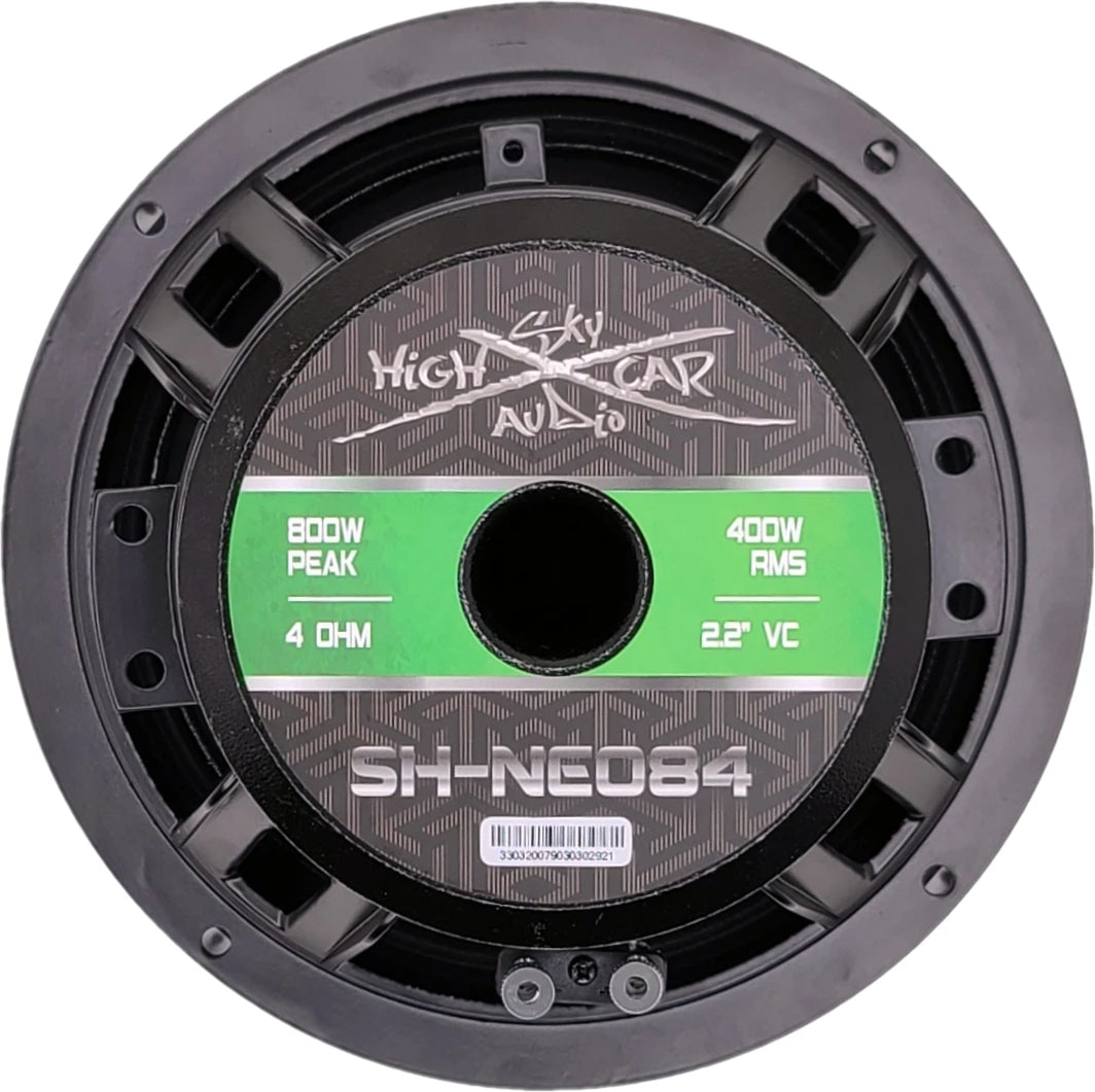 Sky High Car Audio SH-NEO84 8-inch neodymium midrange speaker, product view 4