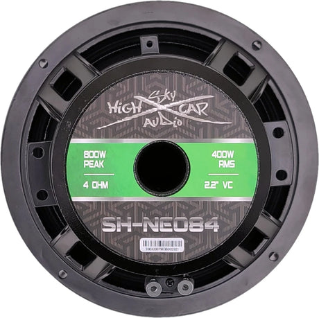 Sky High Car Audio SH-NEO84 8-inch neodymium midrange speaker, product view 4