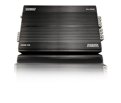 Sundown Audio SIA-5000D amplifier, product detail view 1