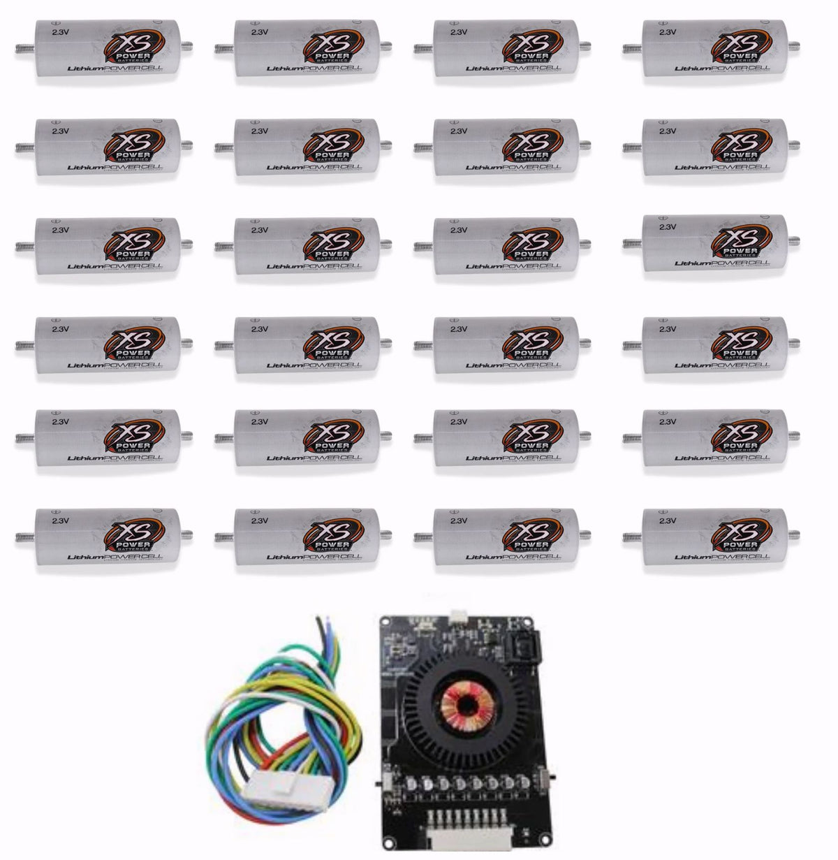 XS Power 45Ah LTO lithium battery cell bank kit