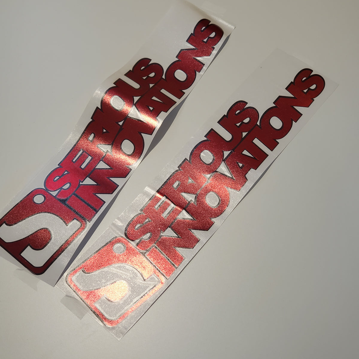Serious innovations Banner Sticker 24"