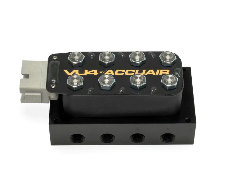 AccuAir VU4 4-Corner Manifold (NPT)