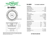 SHCA MR64 6.5" Midrange Speaker 4 ohm (Single)