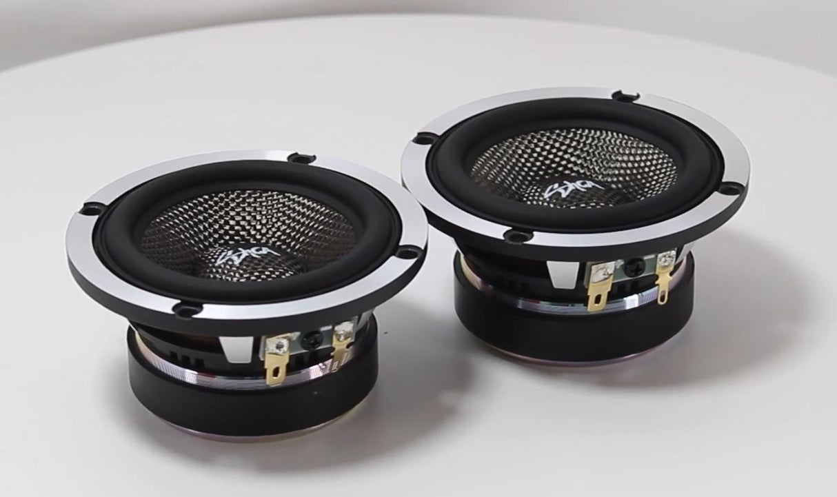 Sky High Car Audio 3.5" Neo Midrange Speakers 120W 4 Ohms SHCA-35