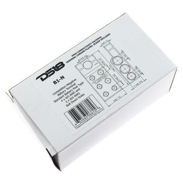 DS18 Distribution Bar Block Battery Terminal Chrome