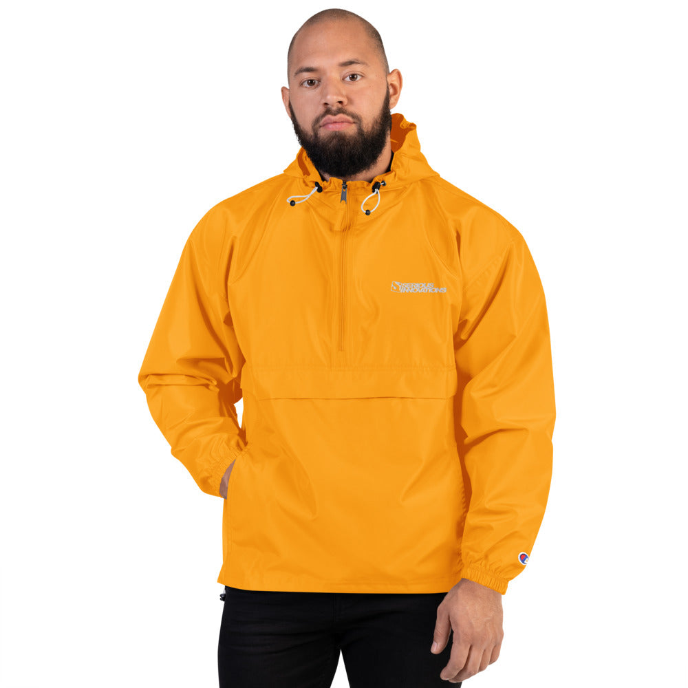 Embroidered Packable Jacket