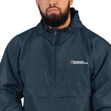 Embroidered Packable Jacket