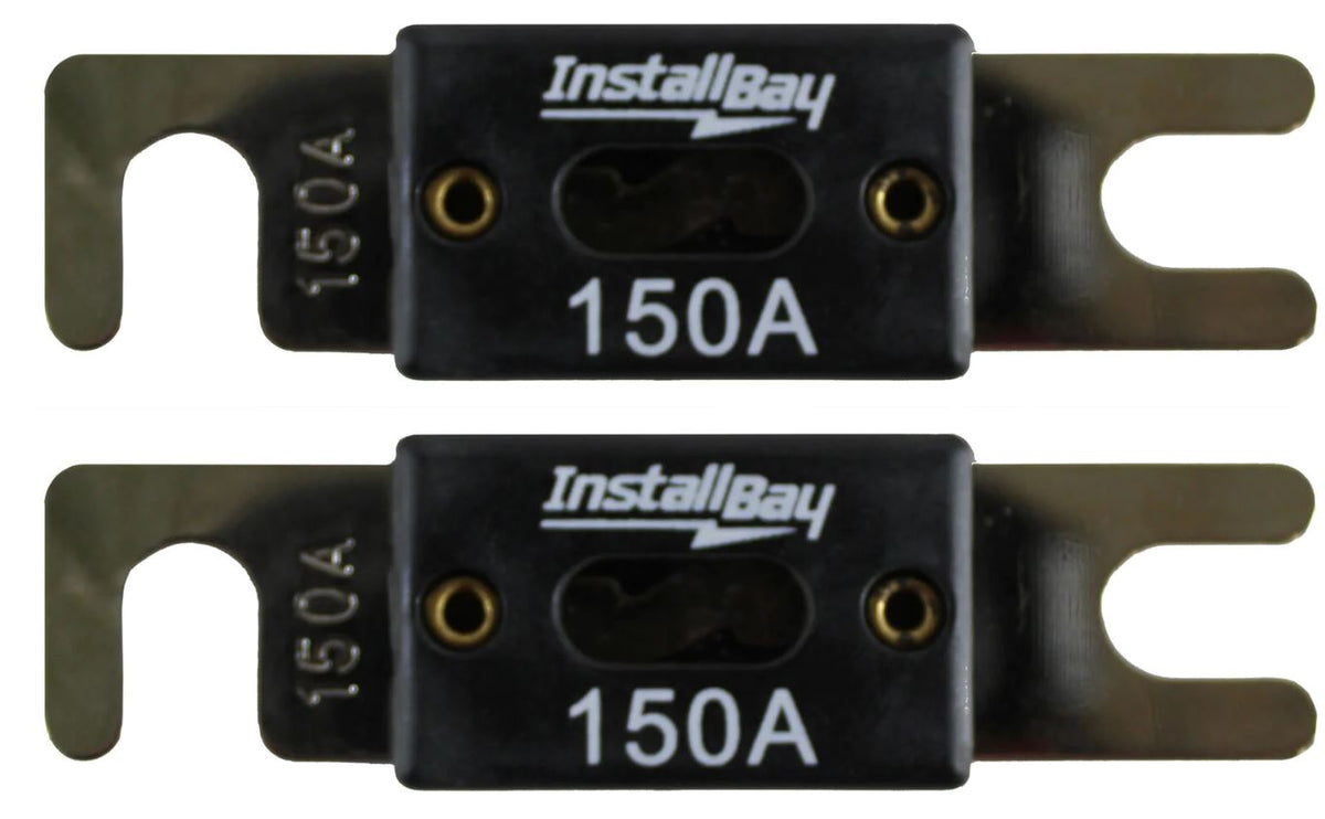 Install Bay 2 Pack ANL Blade Waffer Fuses 150
