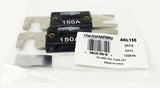 Install Bay 2 Pack ANL Blade Waffer Fuses 150